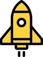 rocket vector illustration on a background.Premium quality symbols. vector icons for concept and graphic design.