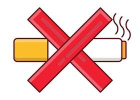 no smoke vector illustration on a background.Premium quality symbols. vector icons for concept and graphic design.