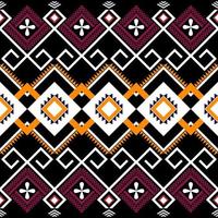 Native geometric pattern Designed for fabrics, backgrounds, tiles and more vector