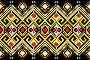 Ethnic geometric pattern Designed for fabrics, backgrounds, tiles and more. vector