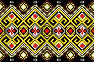 Ethnic geometric pattern Designed for fabrics, backgrounds, tiles and more. vector