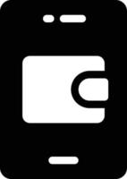 wallet vector illustration on a background.Premium quality symbols. vector icons for concept and graphic design.