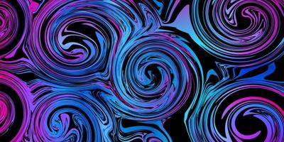 Retro pattern background, abstract Swirl vortex background, 70s party background, twirl shape pattern vector