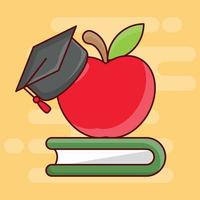 apple degree vector illustration on a background.Premium quality symbols. vector icons for concept and graphic design.