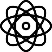 atom vector illustration on a background.Premium quality symbols. vector icons for concept and graphic design.