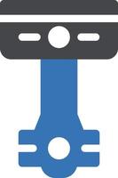 piston vector illustration on a background.Premium quality symbols. vector icons for concept and graphic design.
