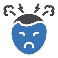 anger vector illustration on a background.Premium quality symbols. vector icons for concept and graphic design.