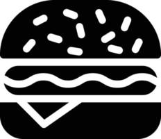 ilustración de vector de hamburguesa en un fondo. símbolos de calidad premium. iconos vectoriales para concepto y diseño gráfico.