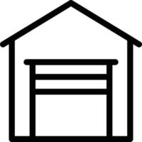 garage vector illustration on a background.Premium quality symbols. vector icons for concept and graphic design.