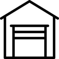 garage vector illustration on a background.Premium quality symbols. vector icons for concept and graphic design.