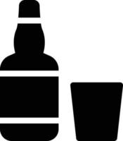 ilustración de vector de vino en un fondo. símbolos de calidad premium. iconos vectoriales para concepto y diseño gráfico.