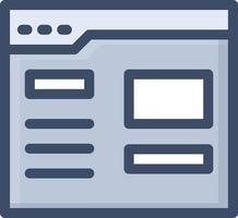 website vector illustration on a background.Premium quality symbols. vector icons for concept and graphic design.