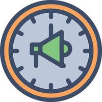 time vector illustration on a background.Premium quality symbols. vector icons for concept and graphic design.