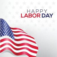 Happy Labor day Background Vector