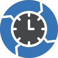 time vector illustration on a background.Premium quality symbols. vector icons for concept and graphic design.