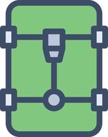 undercarriage vector illustration on a background.Premium quality symbols. vector icons for concept and graphic design.