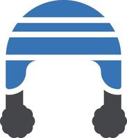 ilustración de vector de gorro en un fondo. símbolos de calidad premium. iconos vectoriales para concepto y diseño gráfico.