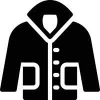 ilustración de vector de chaqueta en un fondo. símbolos de calidad premium. iconos vectoriales para concepto y diseño gráfico.