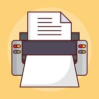 printen vector illustration on a background.Premium quality symbols. vector icons for concept and graphic design.