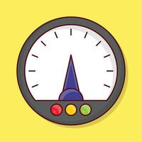 Ilustración de vector de velocidad en un fondo. Símbolos de calidad premium. iconos vectoriales para concepto y diseño gráfico.