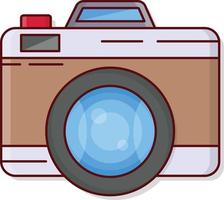 camera vector illustration on a background.Premium quality symbols. vector icons for concept and graphic design.