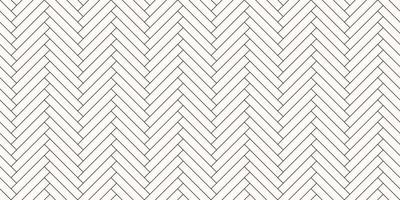 Seamless herringbone floor pattern. White parquet texture tiles. Vector illustration.