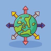 global vector illustration on a background.Premium quality symbols. vector icons for concept and graphic design.