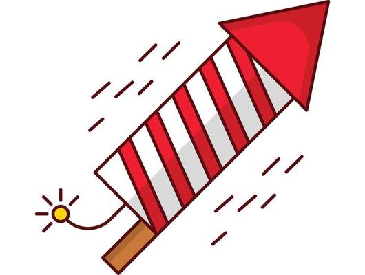 firework vector illustration on a background.Premium quality symbols. vector icons for concept and graphic design.