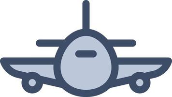 ilustración de vector de avión en un fondo. símbolos de calidad premium. iconos vectoriales para concepto y diseño gráfico.