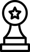 trophy vector illustration on a background.Premium quality symbols. vector icons for concept and graphic design.