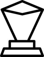 trophy vector illustration on a background.Premium quality symbols. vector icons for concept and graphic design.