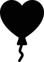 Ilustración de vector de globo de corazón en un fondo. Símbolos de calidad premium. iconos vectoriales para concepto y diseño gráfico.