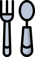 fork spoon vector illustration on a background.Premium quality symbols. vector icons for concept and graphic design.