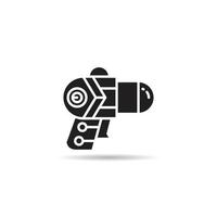 ray gun icon vector