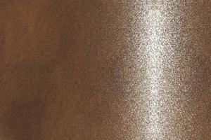 Texture of stains on brown metal, abstract background photo