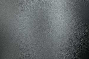 Brushed black steel metal texture, abstract background photo