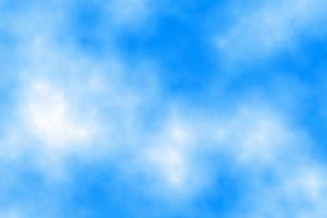 Blue sky with clouds in the afternoon, abstract background photo