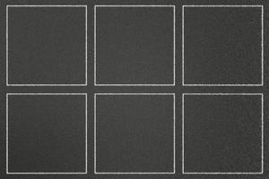 Chalk drawing frames square on chalkboard, can put more text photo