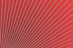 estructura de línea diagonal en la superficie de la pared de plástico rojo, fondo abstracto foto