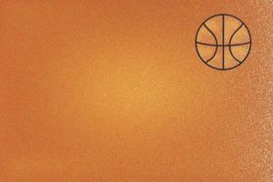 Brown flannel or basketball fabric, abstract background photo