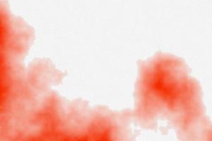 Red watercolor paper texture, abstract background photo