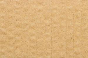 Brown cardboard texture, paper box background. photo