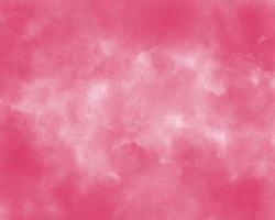 Abstract watermelon pink watercolor splash on white background