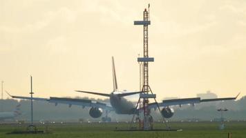 delta airlines airbus A330 landar video