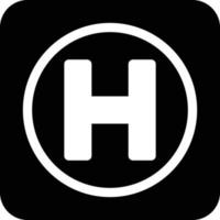 helipad vector illustration on a background.Premium quality symbols. vector icons for concept and graphic design.