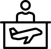 airport reception vector illustration on a background.Premium quality symbols. vector icons for concept and graphic design.