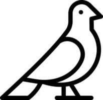 pigeon vector illustration on a background.Premium quality symbols. vector icons for concept and graphic design.