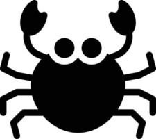 crab vector illustration on a background.Premium quality symbols. vector icons for concept and graphic design.