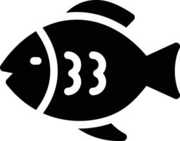 Ilustración de vector de pescado en un fondo. Símbolos de calidad premium. iconos vectoriales para concepto y diseño gráfico.