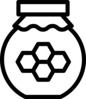 honey vector illustration on a background.Premium quality symbols. vector icons for concept and graphic design.